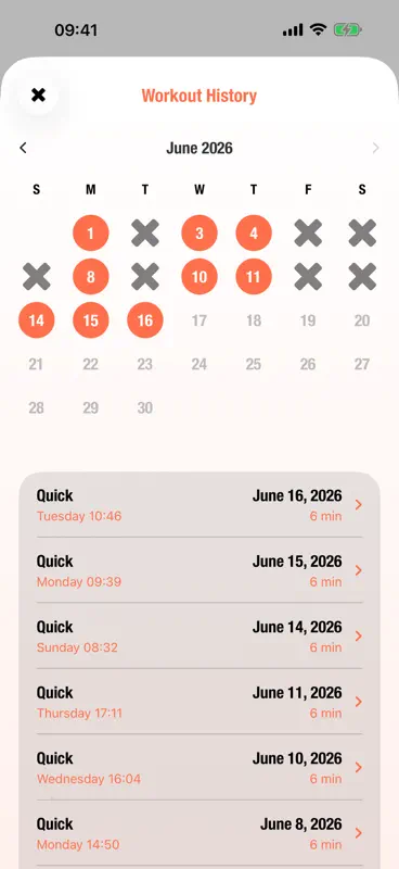 Streaks Workout screenshot 4 of 8