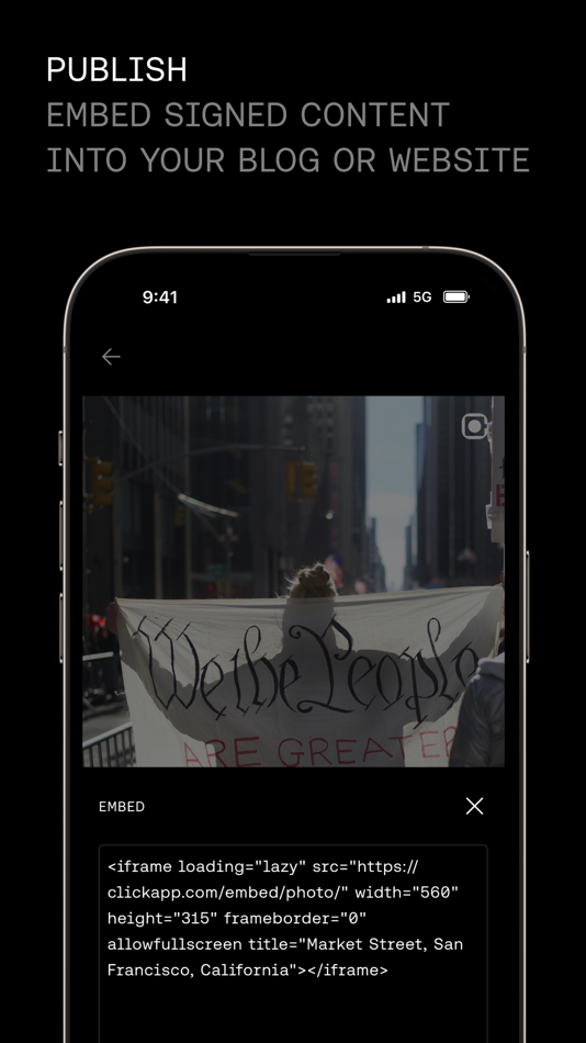 #6. Click Camera: Trusted Content (iOS) Podle: Nodle