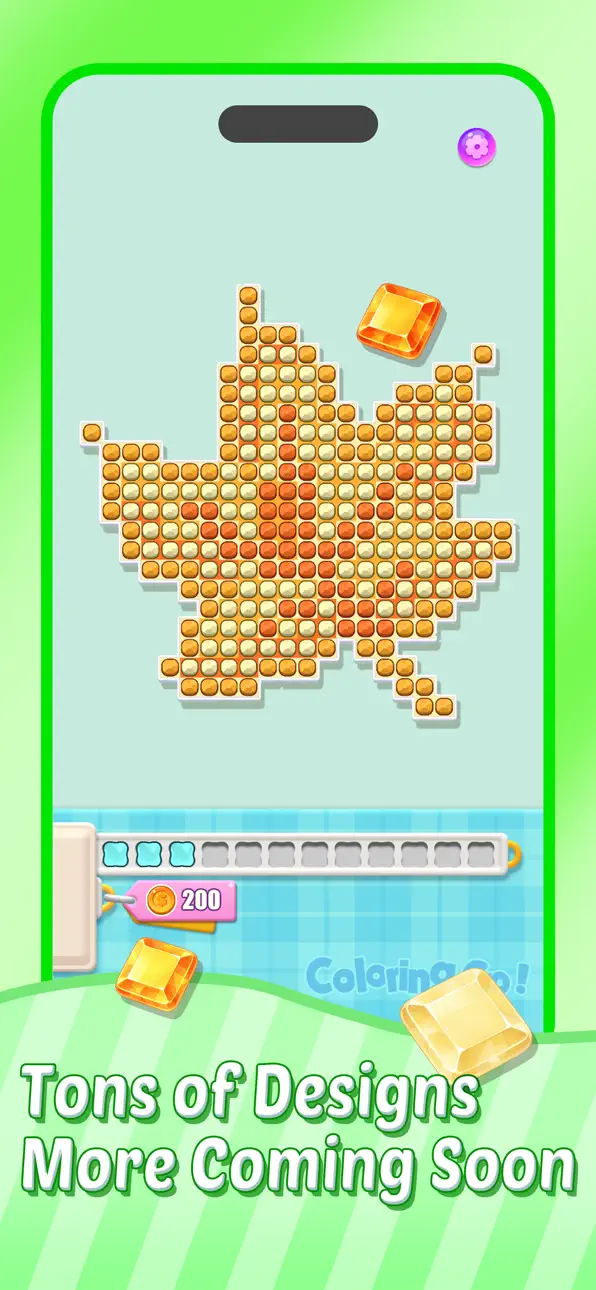 Coloring Go! iOS Mod IPA screenshot 3 - iOS game interface