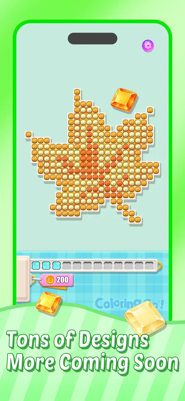 Coloring Go! iOS Mod IPA screenshot 3 - iOS game interface