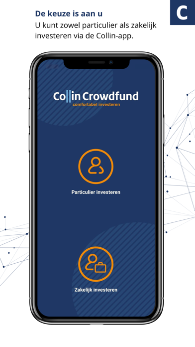 Collin investeerdersapp Screenshot