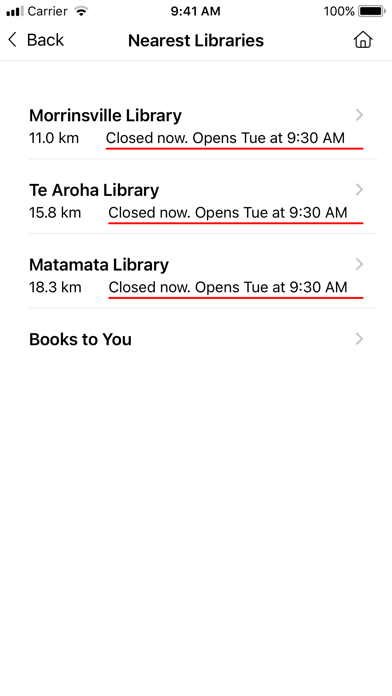 Matamata Piako Libraries Screenshot