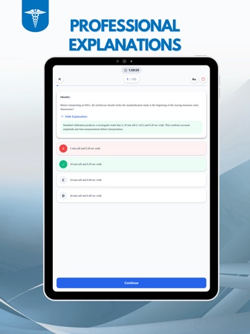 NHA CPCT/A Exam Prep Test 2026 iPad screenshot