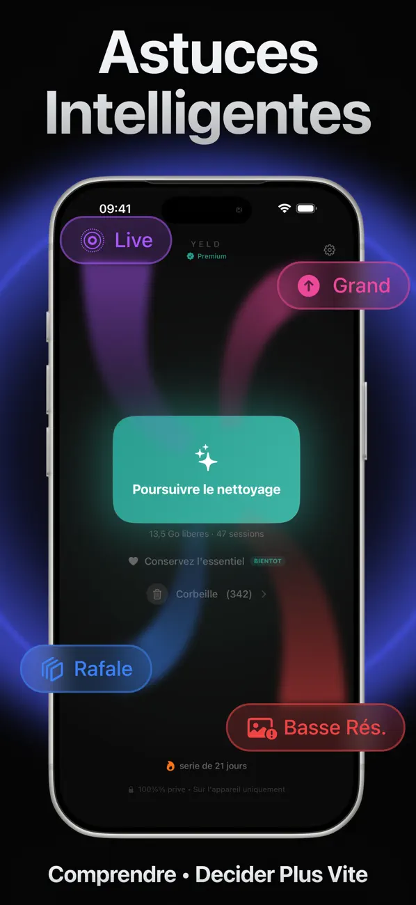 Screenshot #2 pour Yeld: Nettoyeur Photos