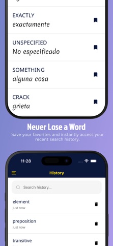 Spanish Dictionary: Translate+ screenshot
