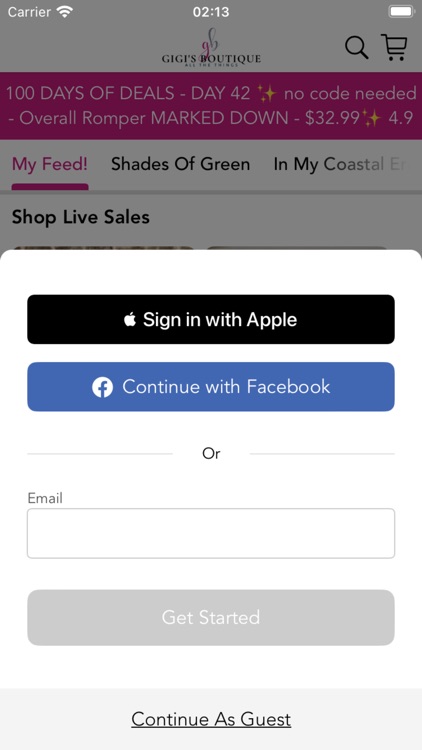 Gigi's Boutique Shopping