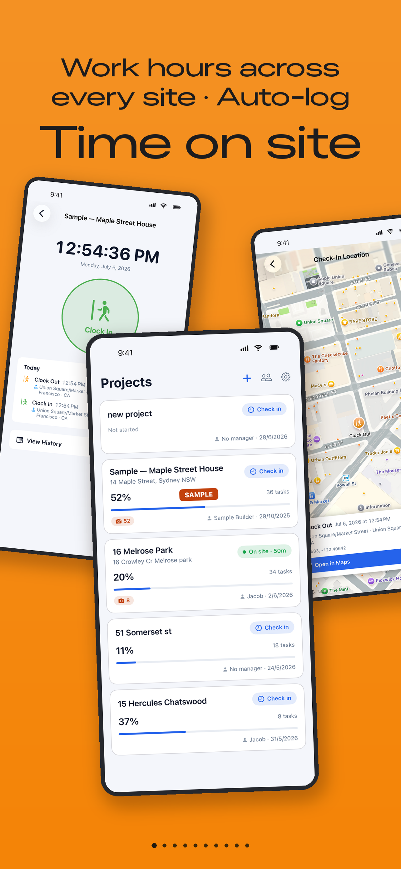 Construction Gantt screenshot 5