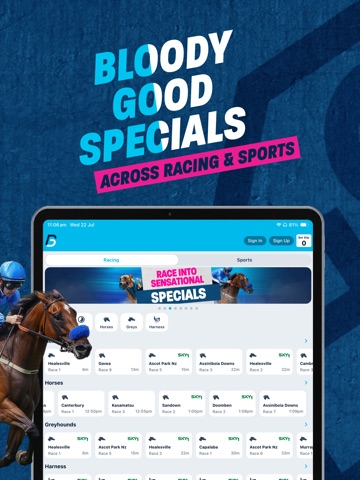 BetNation – Online Betting App iPad screenshot 3
