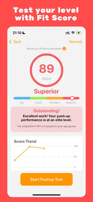 Fitopia: Pushup Everyday screenshot 3