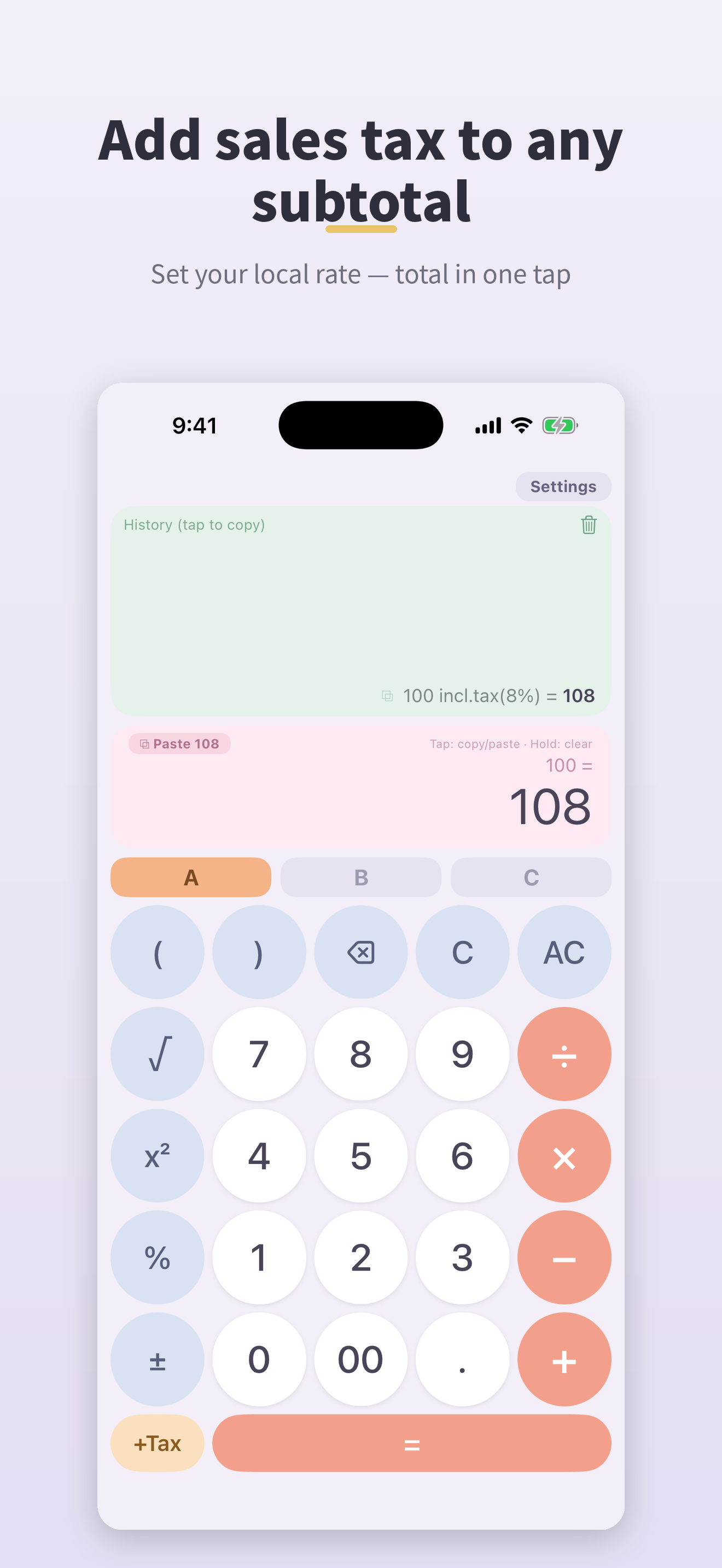Tritab Calc: Multi Calculator screenshot 3