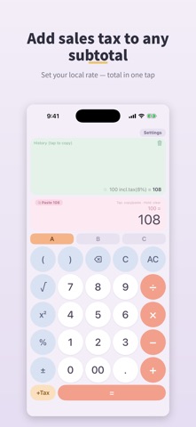 Tritab Calc: Multi Calculator Screenshot 3 of 6