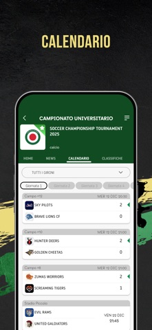 Campionato Universitario Screenshot 4 of 5