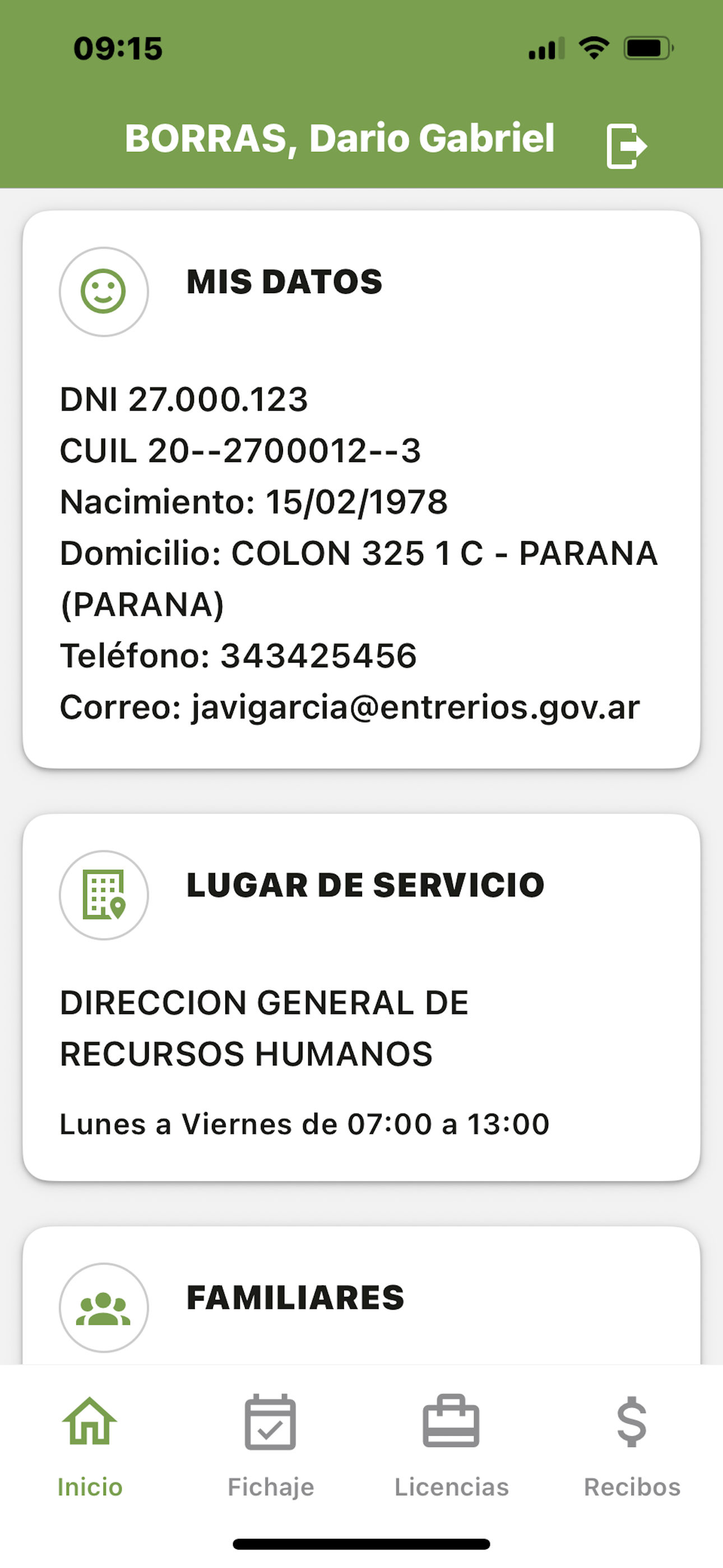Mi Trabajo ER