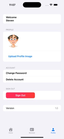 RMS Membership screenshot