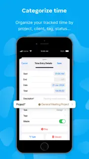 Clockify Time Tracker screenshot 3
