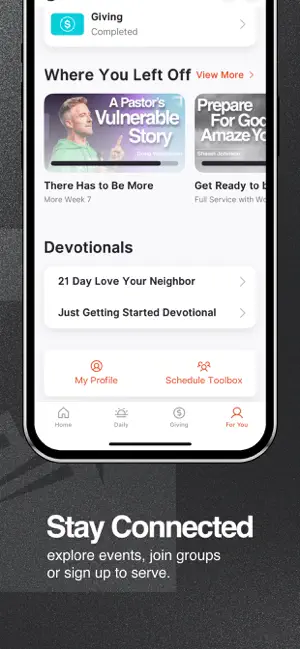 Red Rocks Church App screenshot 2