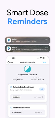 Pulse – Meds & Supplements Screenshot 2 of 7