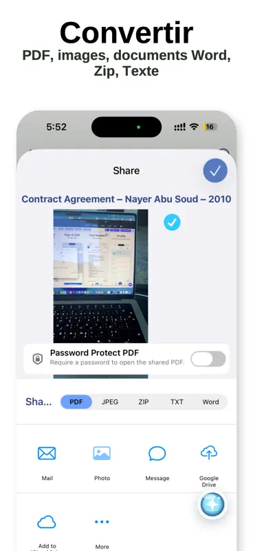 Scanner Traducteur et Document screenshot 3 of 10