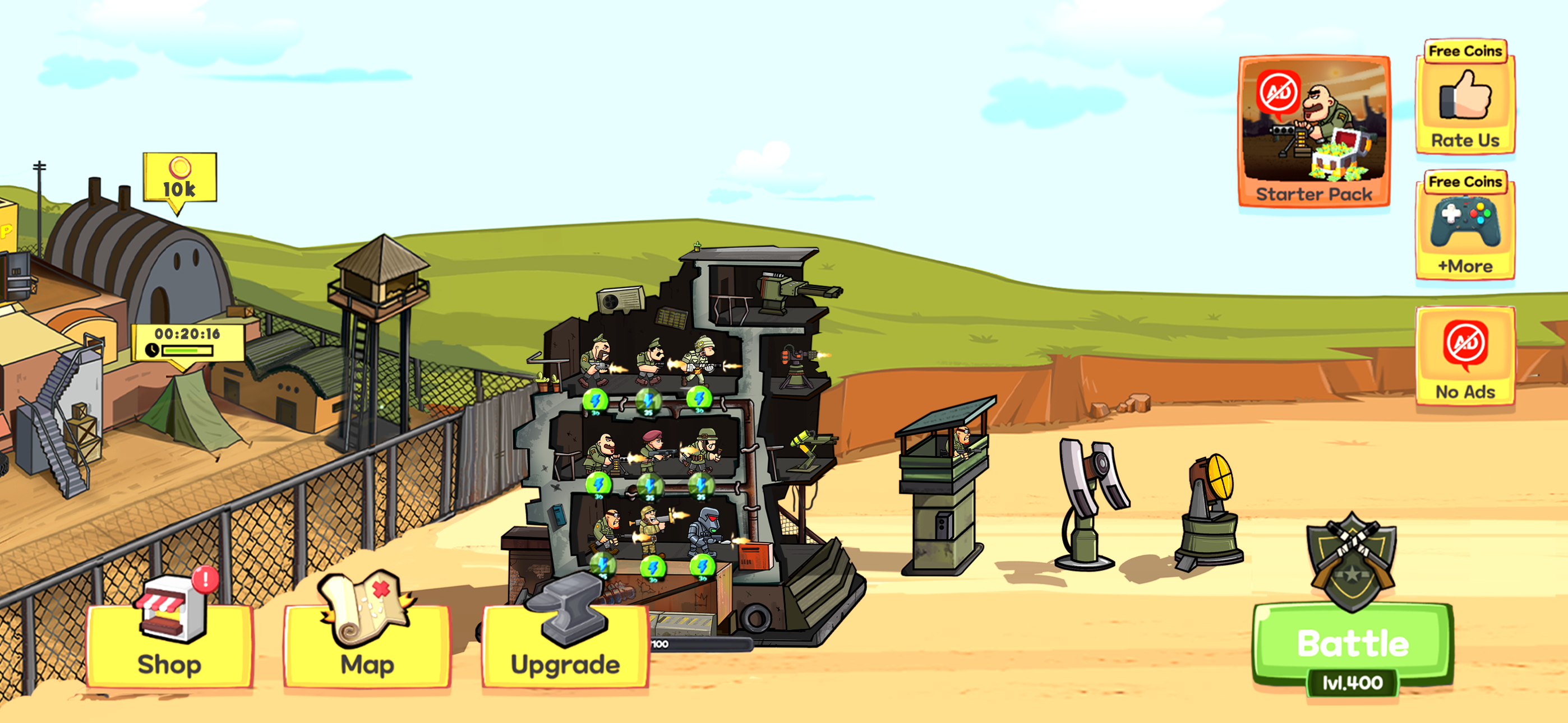 Idle Tower Defense Games: WW2