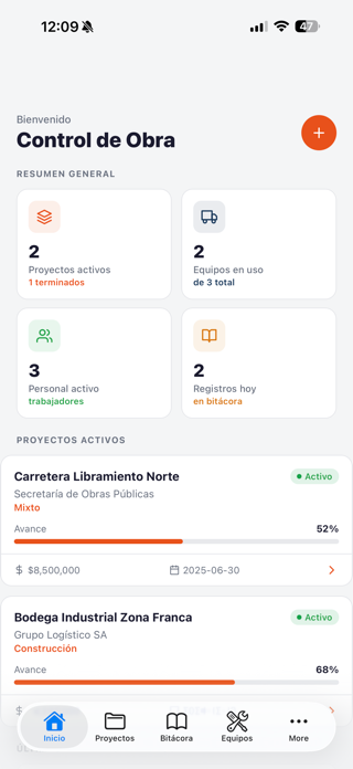 Control de Obra Ivc Screenshot 3 of 4