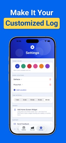 FlexiTrack - Hours Tracker Screenshot 5 of 6