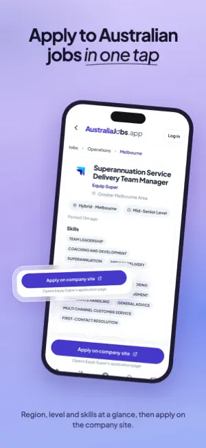 AustraliaJobs: Job Search screenshot 2