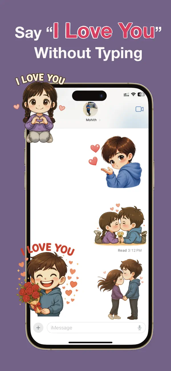 Love Stickers - Ora and Omi Screenshot 4