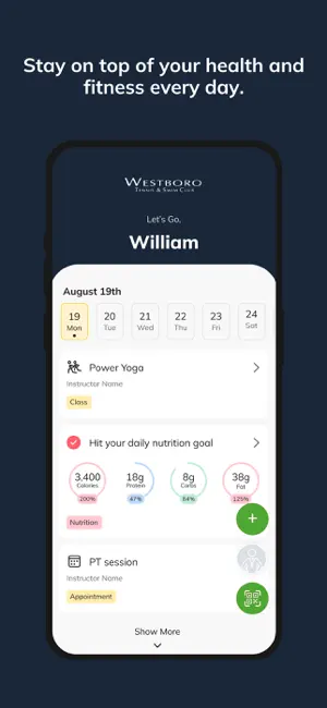 WTSC Fitness screenshot 2