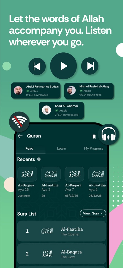 Muslim Pro: Quran & Athan - Immersive Quranic Audio