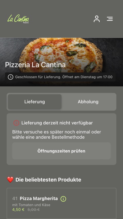 Pizzeria La Cantina