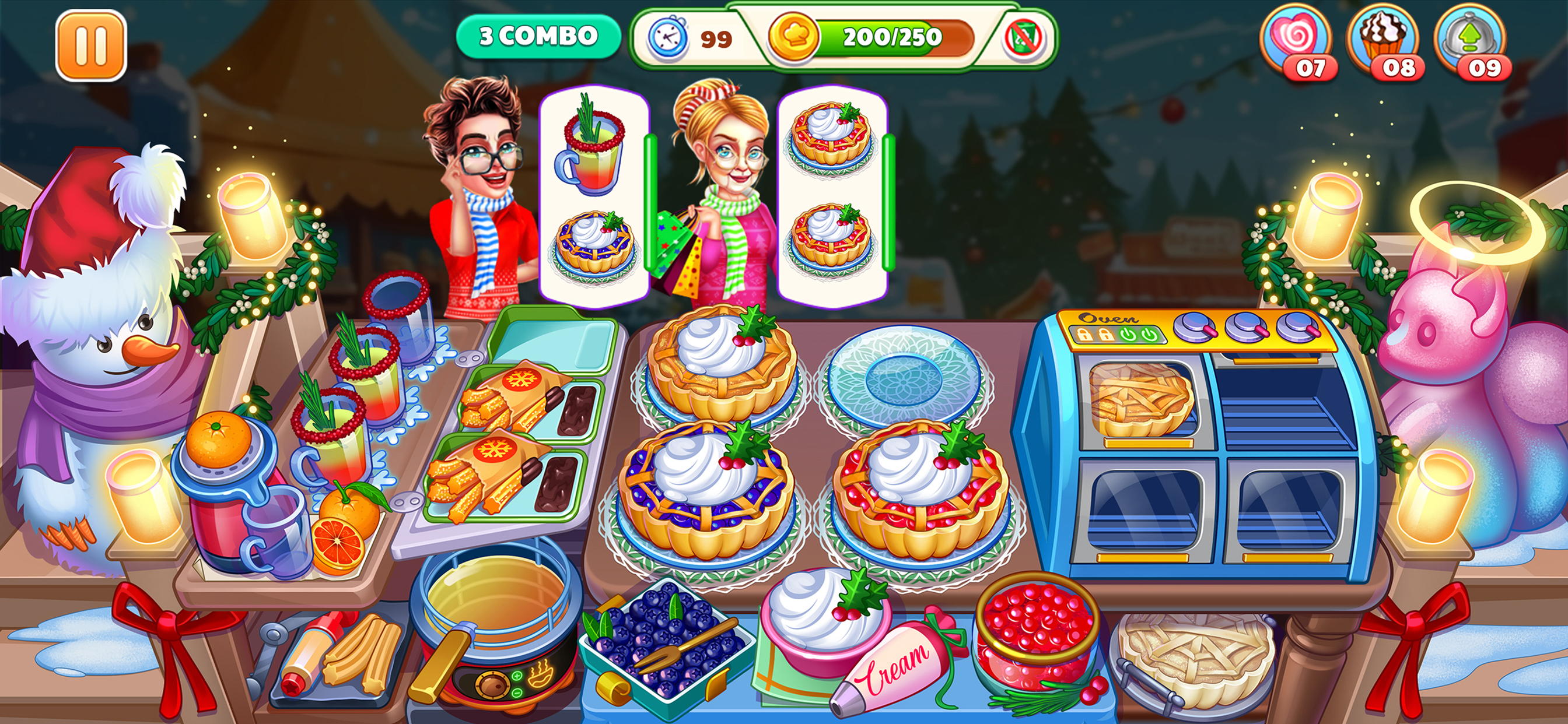 Christmas Cooking - Food Games
