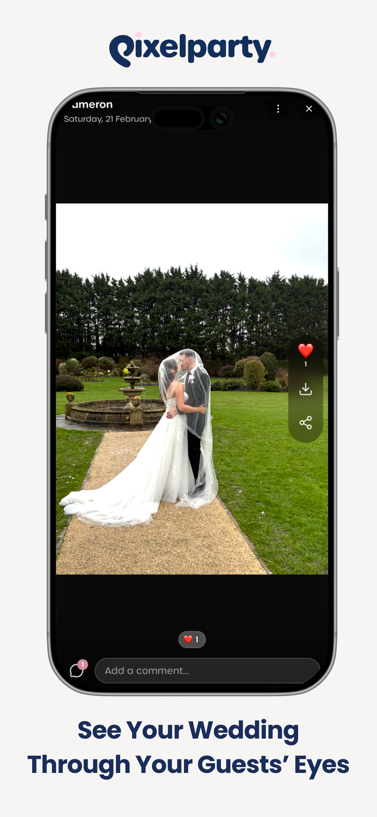PixelParty: QR Wedding Photos