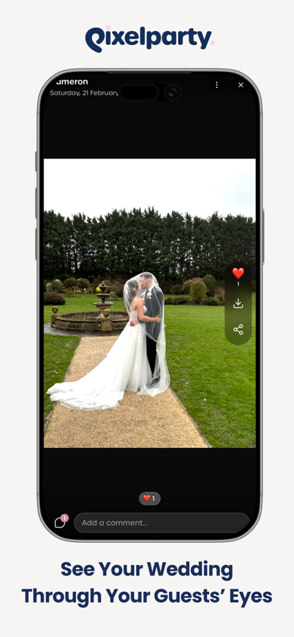 PixelParty: QR Wedding Photos 的 App Store 截图 5