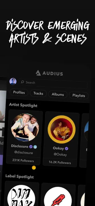 Audius Music: Screenshot 5 von 7