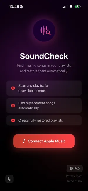 Soundcheck for Apple Music screenshot 2