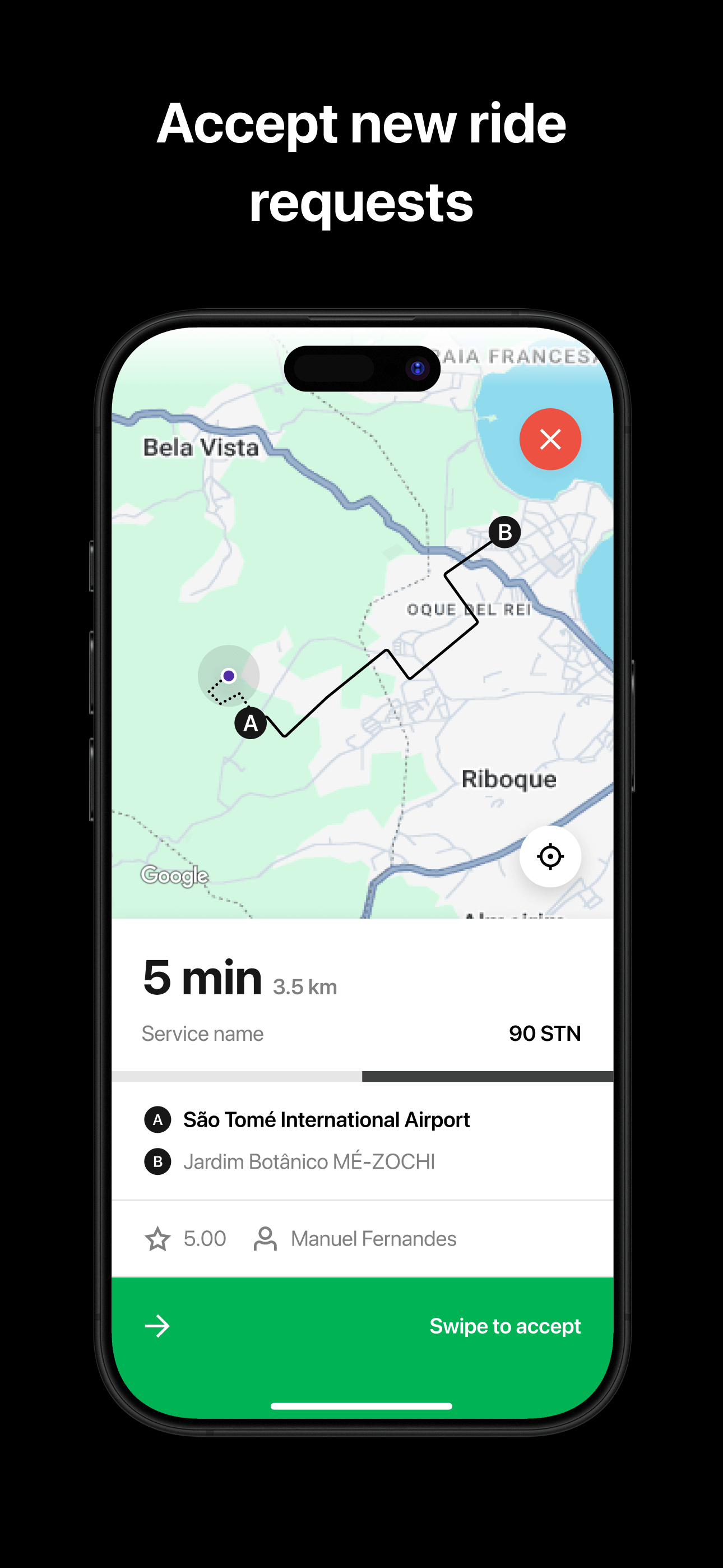 popgostp driver app screenshot 2