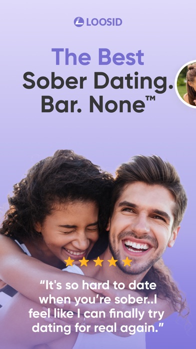 Loosid Sober Dating App Screenshot
