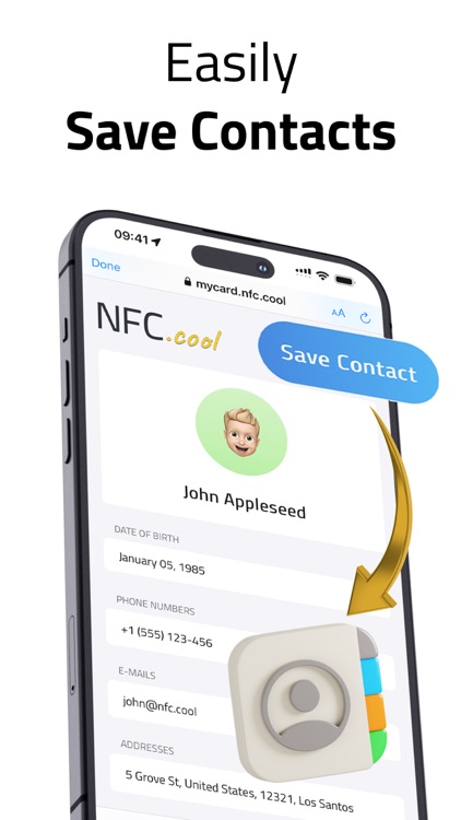 NFC.cool Business Card Maker screenshot-5