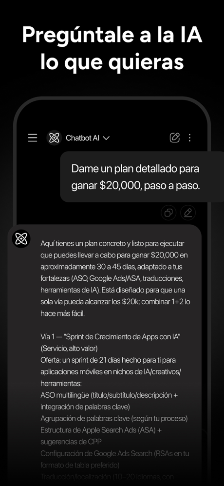 IA Chatbot en Español – Genie screenshot 2