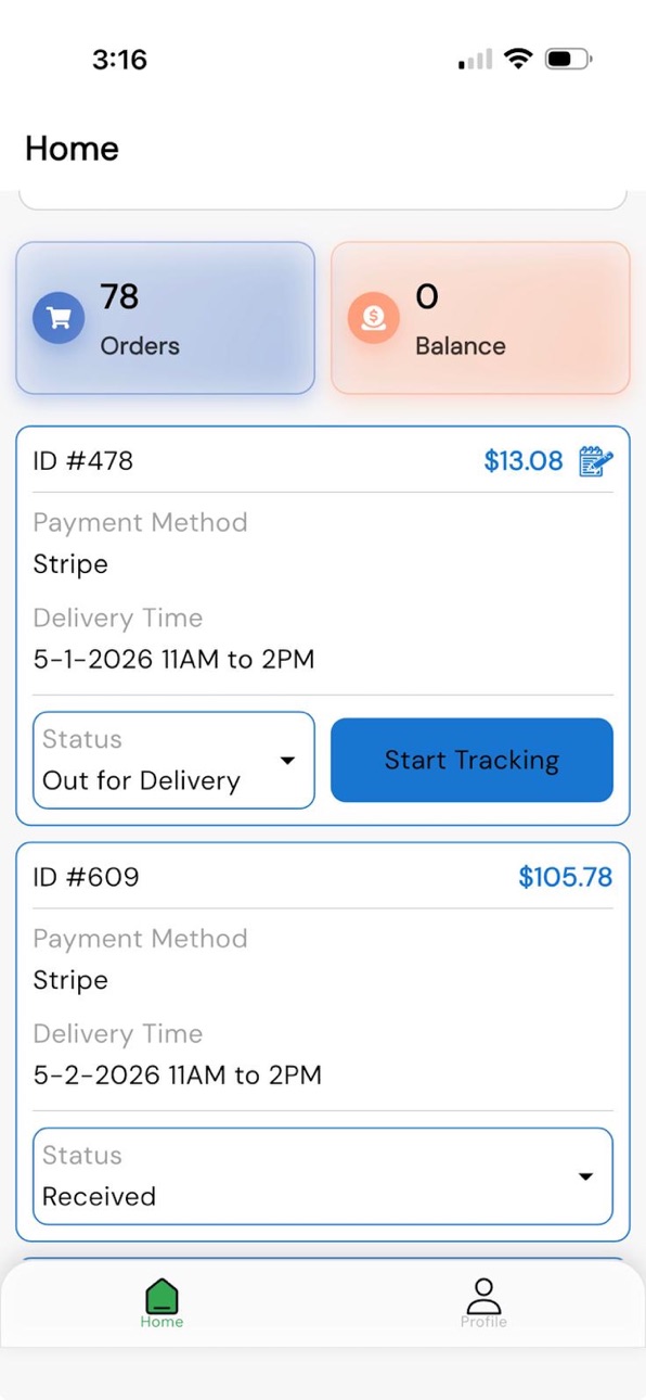 iPhone screenshot