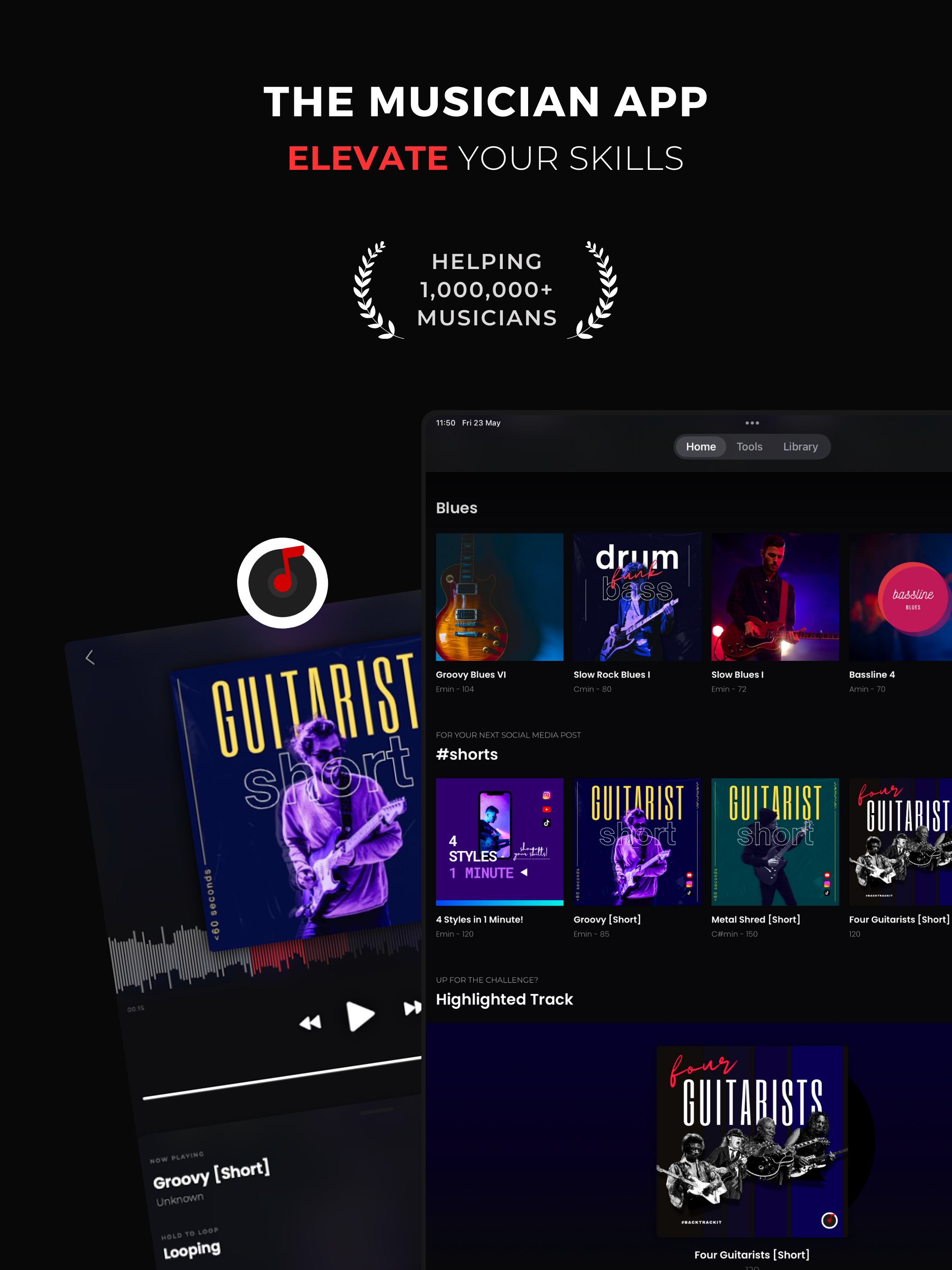 Backtrackit: Musicians App screenshot 9