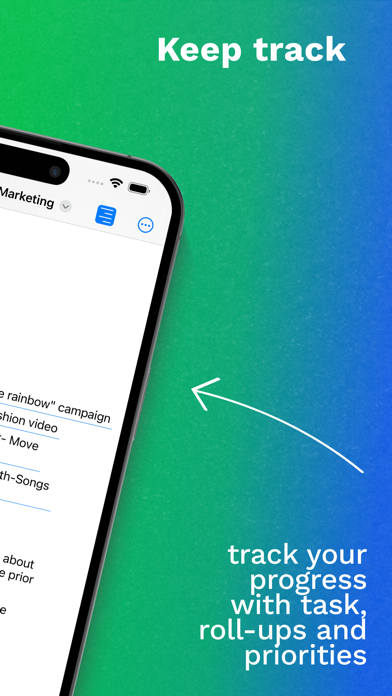 Escape - Mind Map & Outline iPhone screenshot 4 - Productivity app