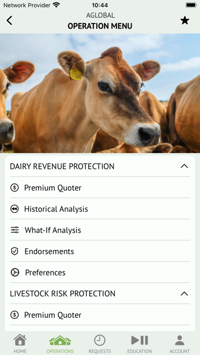 Livestock Insurance Analyzer Screenshot