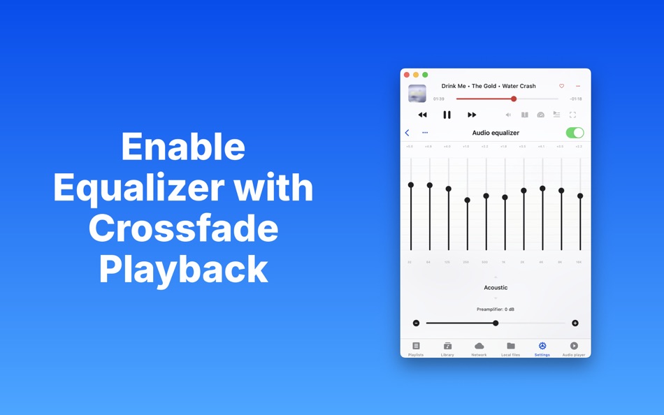 #5. GoPlayer - Cloud Music Player (macOS) 由: Igor Meleshko