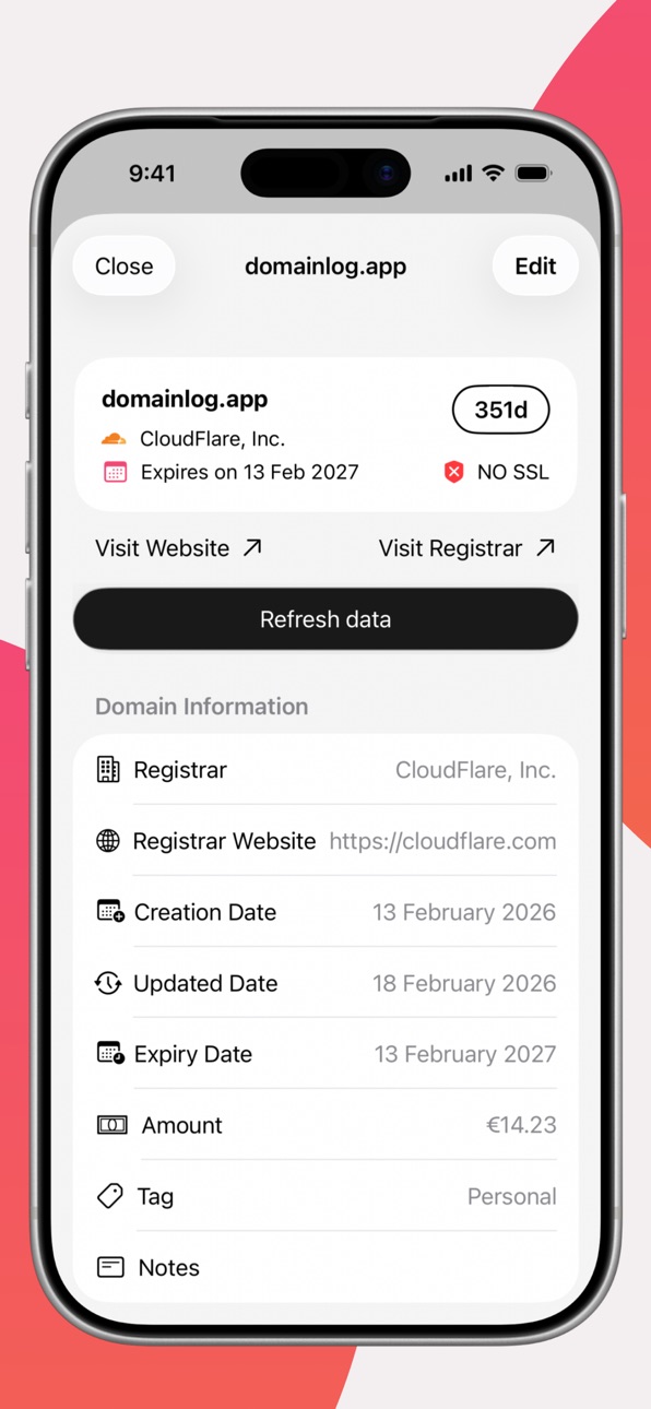 iPhone screenshot