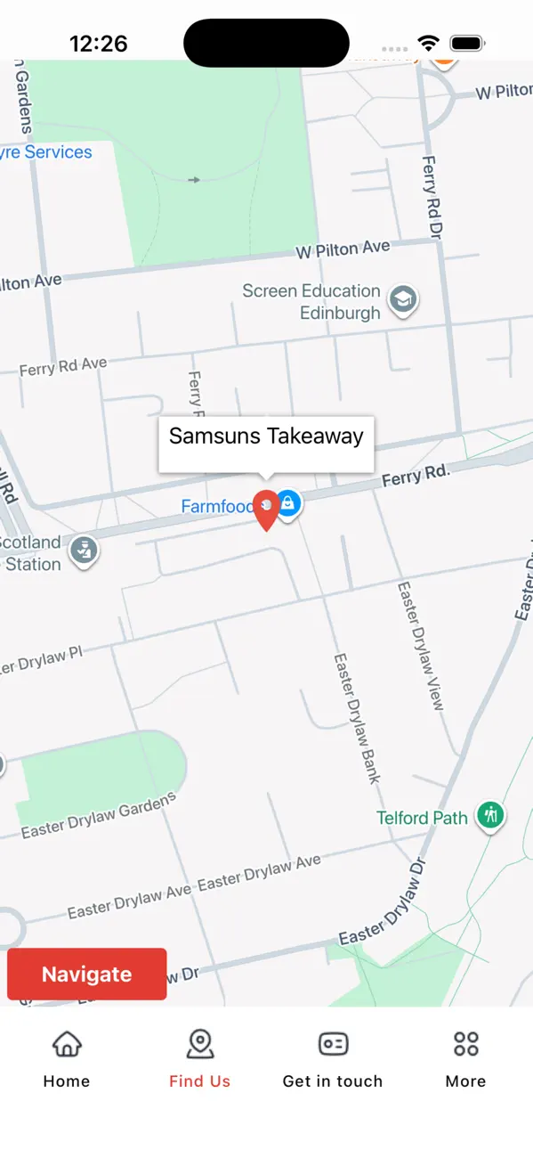 Screenshot #2 pour Samsuns Takeaway Edinburgh