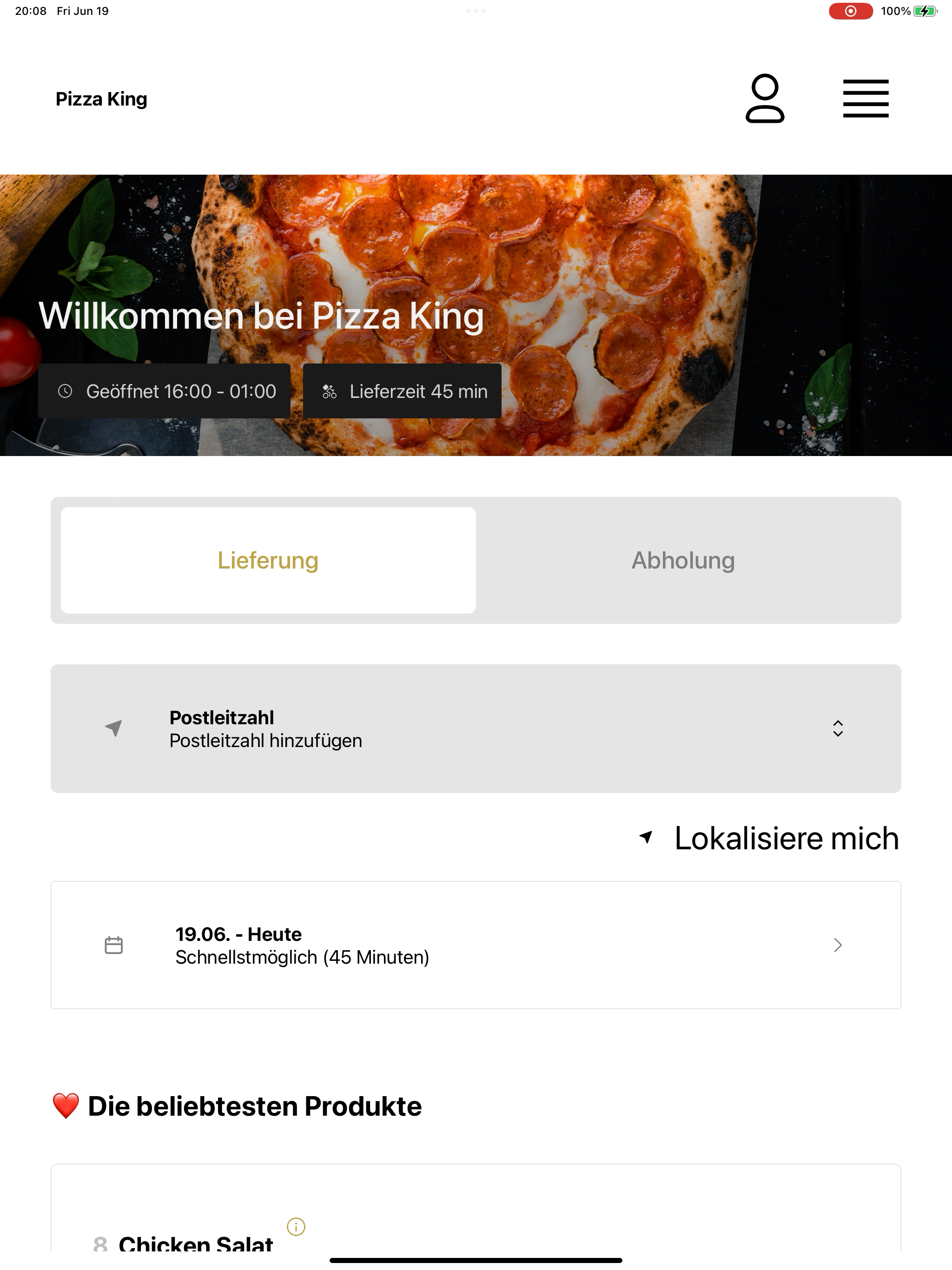 Pizza King DEU screenshot 10