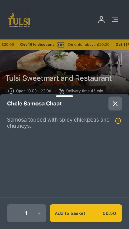 Tulsi Sweetmart and Restaurant screenshot-3