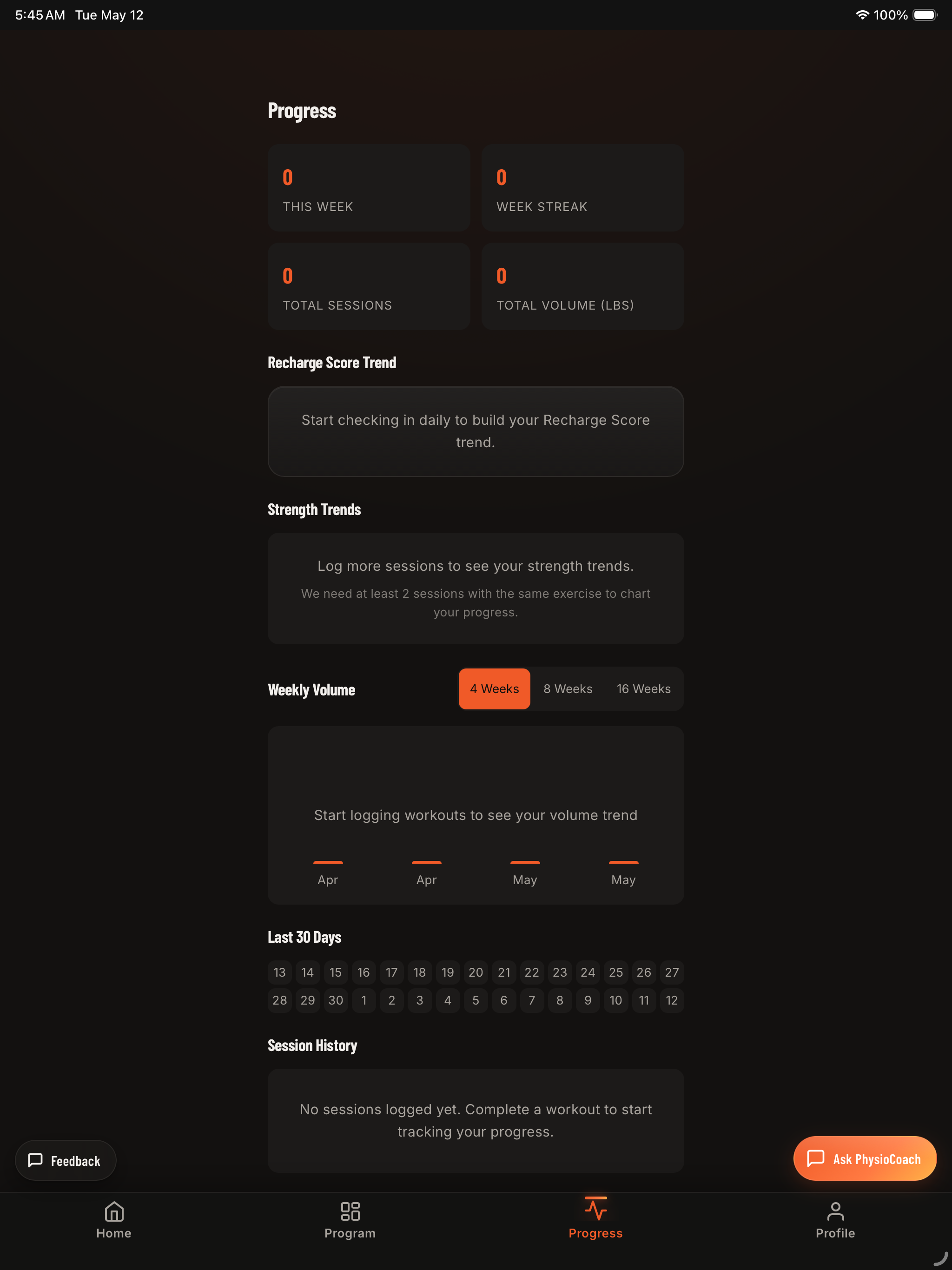PhysioStrong: Fitness by PT's screenshot 9