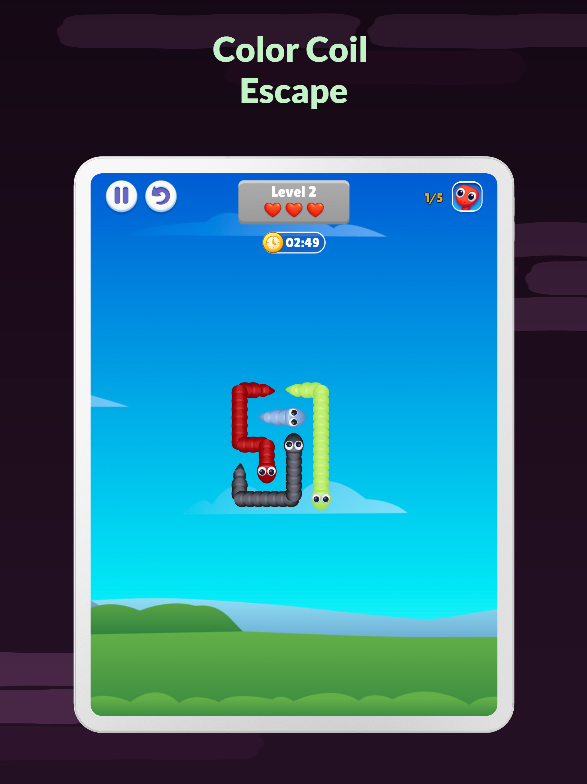 Color Coil Escape screenshot 6